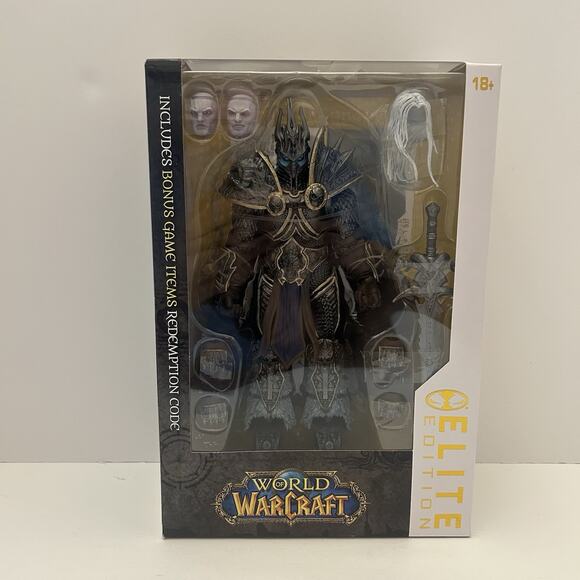 McFarlane Toys Other - Mcfarlane Toys World Of Warcraft Elite Edition Lich King #09 NEW